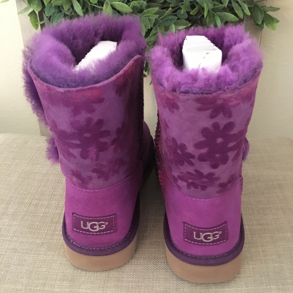 Ugg Bailey Button Flowers Boots